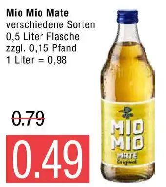 Marktkauf Mio Mio Mate 0,5L Flasche Angebot