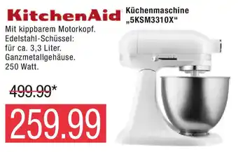 Marktkauf KitchenAid Küchenmaschine 5KSM3310X Angebot