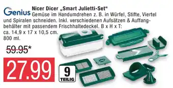 Marktkauf Genius Nicer Dicer ,,Smart Julietti Set" Angebot