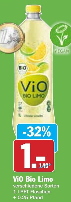 Hit ViO Bio Limo Angebot