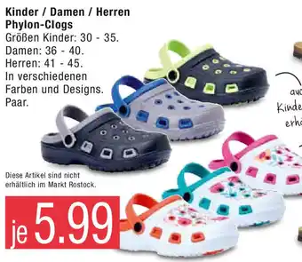 Marktkauf Kinder/Damen/Herren Phylon Clogs Angebot