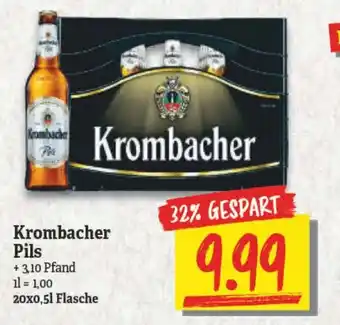 NP Discount Krombacher Pils 20x0,5L Angebot