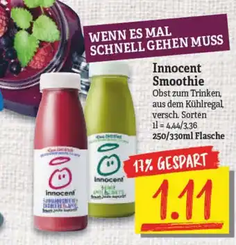 NP Discount Innocent Smoothie 250ml/330ml Angebot