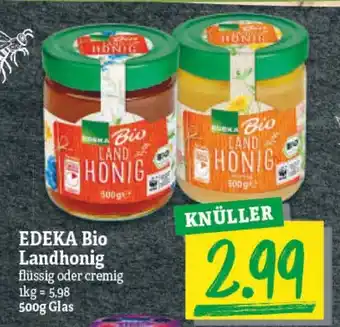 NP Discount Edeka Bio Landhonig 500g Angebot