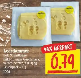 NP Discount Leerdammer 100g Angebot