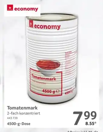 Selgros Tomatenmark 4500 g Dose Angebot