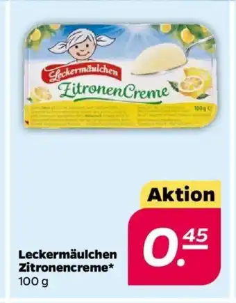 NETTO Leckermaulchen Zitronencreme 100 g Angebot