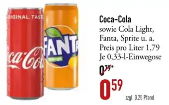 Galeria Markthalle Coca-Cola 0,33L Angebot