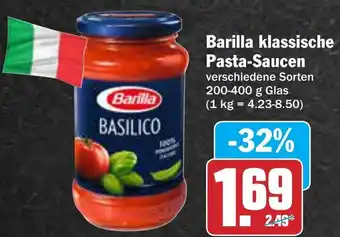 AEZ Barilla klassische Pasta-Saucen 200-400g Glas Angebot