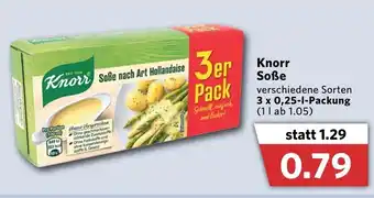 Combi Knorr Soße 3 x 0,25L Angebot