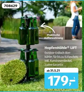 Aldi Süd HopfenHöhle Lift Angebot