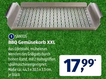 Aldi Süd Santos BBQ Gemüsekorb XXL Angebot