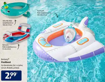 Aldi Süd Bestway Poolboot Angebot