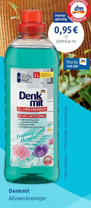 dm drogerie Denkmit Allzweckreiniger 1L Angebot