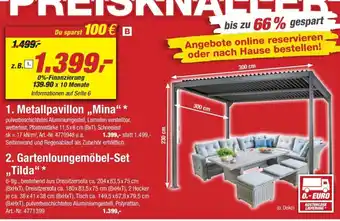 toom Baumarkt Gartenloungemobel-Set Tilda Angebot