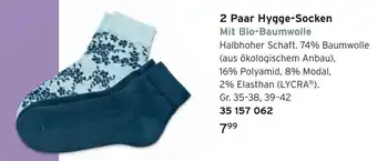 Tchibo 2 Paar Hygge Socken Angebot