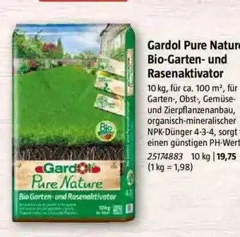 Bauhaus Gardol Pure Nature Bio-garten- Und Rasenaktivator Angebot