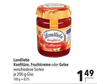 CITTI Markt Landliebe Konfitüre, Fruchtcreme Oder Gelee Angebot