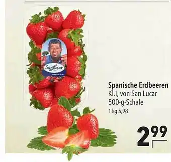 CITTI Markt Spanische Erdbeeren Angebot