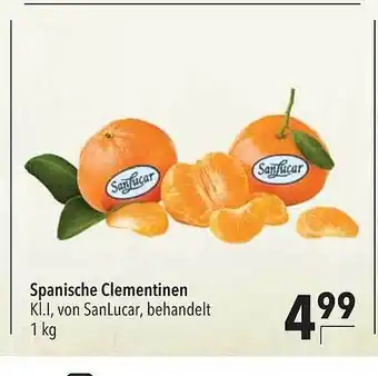 CITTI Markt Spanische Clementinen Sanlucar Angebot