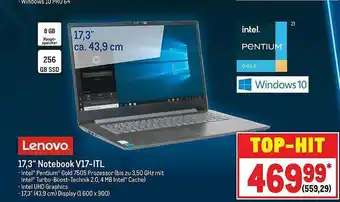 METRO Lenovo 17.3 Angebot