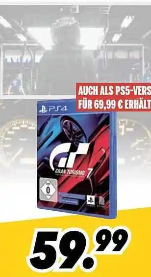 MEDIMAX Ps4 Gran Turismo 7 Angebot