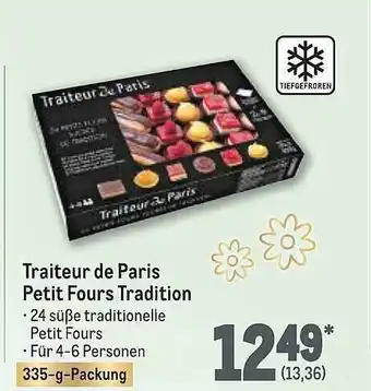 METRO Traiteur De Paris Petit Fours Tradition Angebot