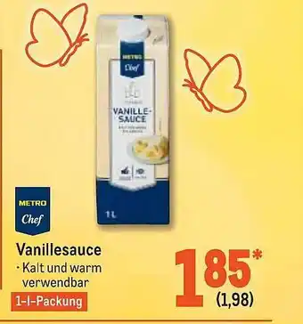 METRO Metro Chef Vanillesauce Angebot