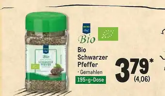 METRO Metro Chef Bio Schwarzer Pfeffer Angebot