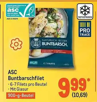 METRO Asc Buntbarschfilet Angebot