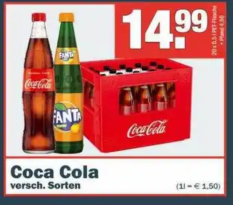 Sobi Getränkemarkt Coca Cola Angebot