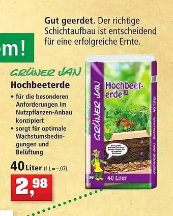Thomas Philipps Gut Geerdet Oder Hochbeeterde Grüner Jan Angebot