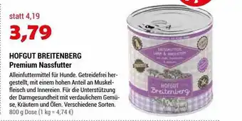 Zookauf Hofgut Breitenberg Premium Nassfutter Angebot