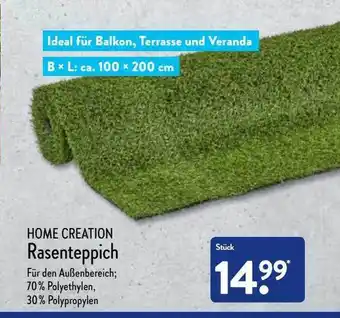 Aldi Nord Home Creation Rasenteppich Angebot