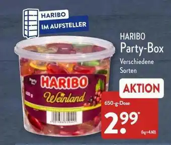 Aldi Nord Haribo Party-box Angebot