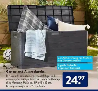 Aldi Süd Belavi Garten- Und Allzwecktruhe Angebot