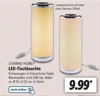 Lidl Levarno Home Led-tischleuchte Angebot