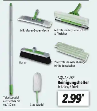 Lidl Aquapur Reinigungshelfer Angebot