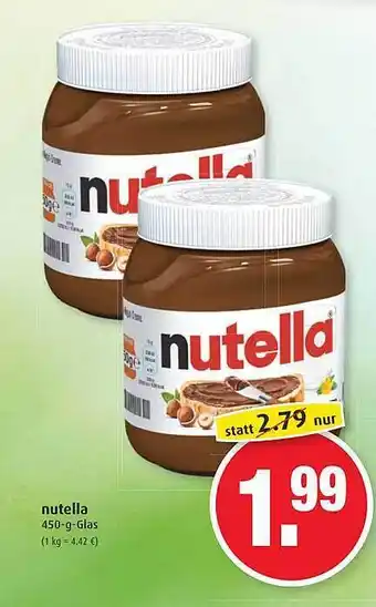 Markant Nutella Angebot