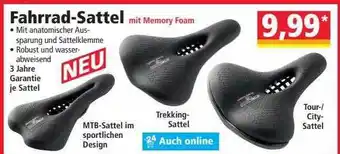 Norma Fahrrad-sattel Angebot