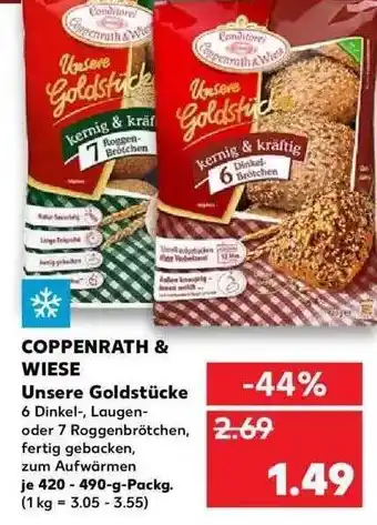 Kaufland Coppenrath & Wiese Unsere Goldstücke Angebot