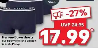 Kaufland Herren-boxershorts Uncover Angebot