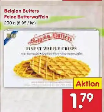 Netto Marken-Discount Belgian Butters Feine Butterwaffeln Angebot