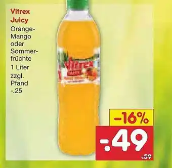 Netto Marken-Discount Vitrex Juicy Angebot