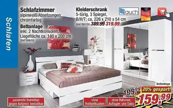 Poco Rauch Schlafzimmer, Kleiderschrank Angebot