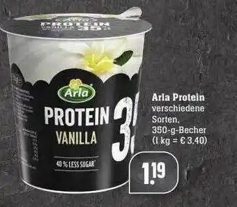 Scheck-in-Center Arla Protein Angebot