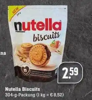 Scheck-in-Center Nutella Biscuits Angebot