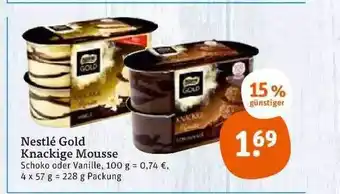 tegut Nestlé Gold Knackige Mousse Angebot