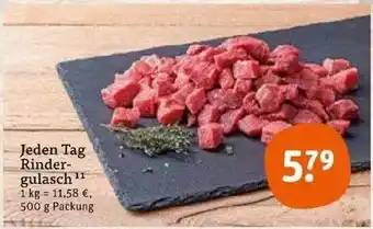 Jawoll Jeden Tag Rindergulasch Angebot