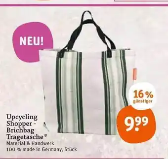 Jawoll Upcycling Shopper - Brichbag Tragetasche Angebot